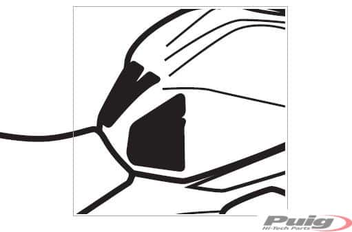 Puig Tank Pad + Side Part Kawasaki Z650 - Tankskydd - D186111 - 1