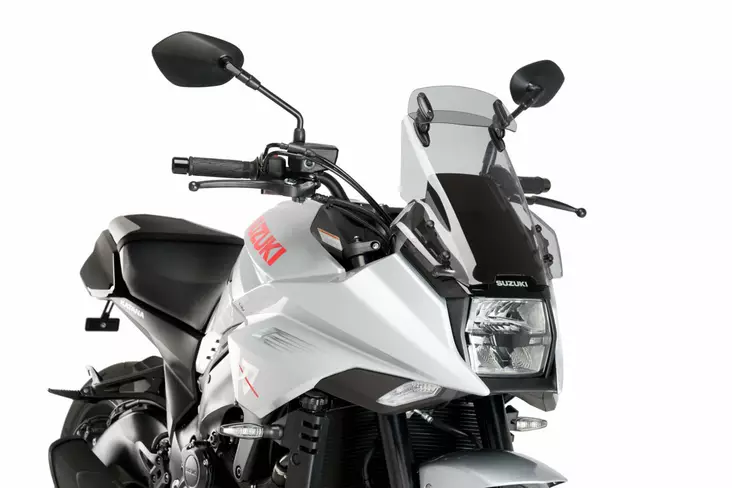 Puig Touring Screen W/Visor Suzuki Katan - Vindskydd - D261721 - 1