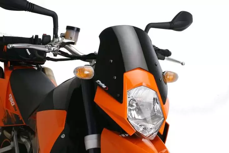 Puig Winds. New Genert. Ktm 950 Supermot - Vindskydd - D195781 - 0