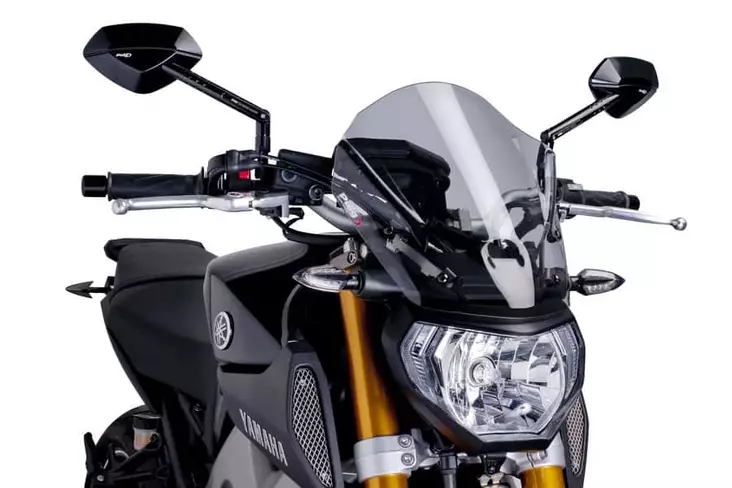Puig Windshield New Gener. Yamaha Mt09 1 - Vindskydd - D183851 - 1