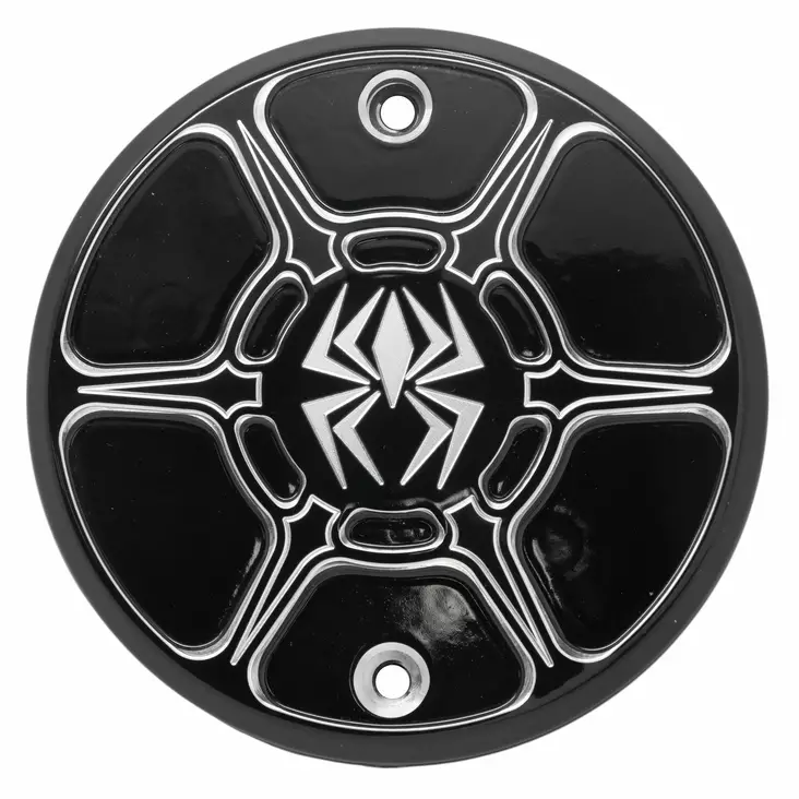 Rekluse Derby Cover - Black Gloss - Indi - Övriga Motordelar - D344361 - 1