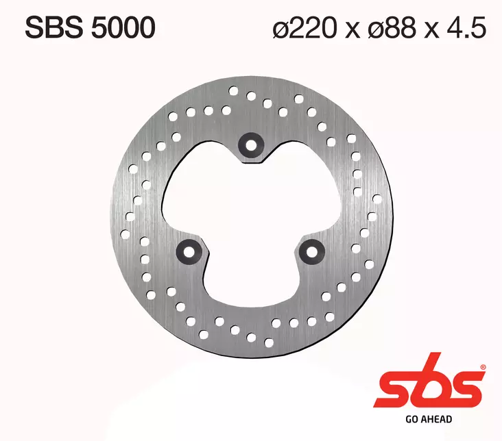 Sbs bromsskiva Standard - Bromsskivor - D131101 - 1