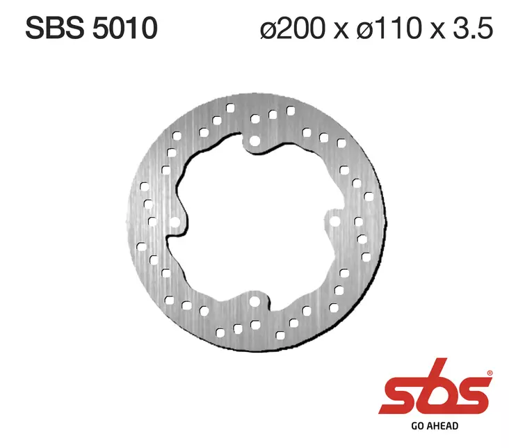 Sbs bromsskiva Standard - Bromsskivor - D131111 - 1