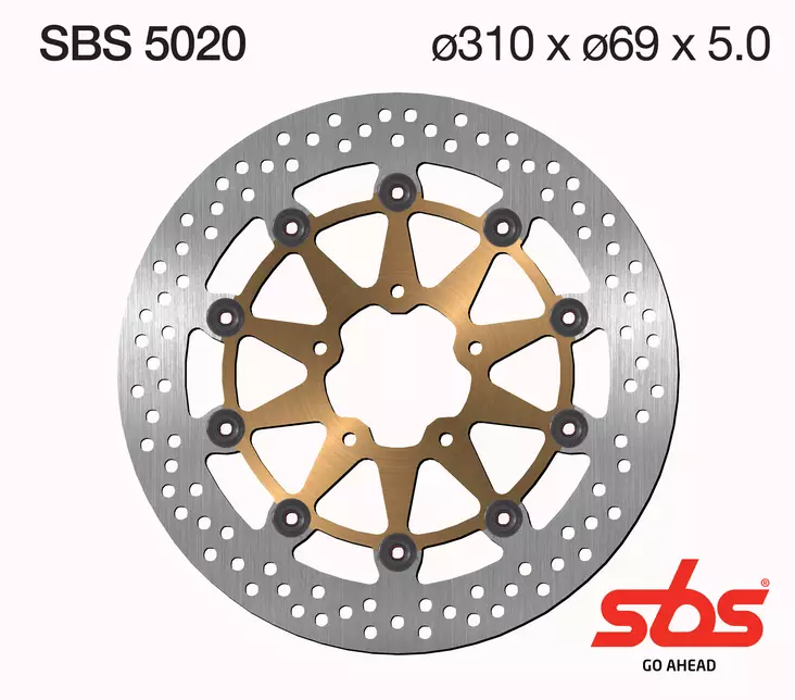 Sbs bromsskiva Standard - Bromsskivor - D131121 - 1