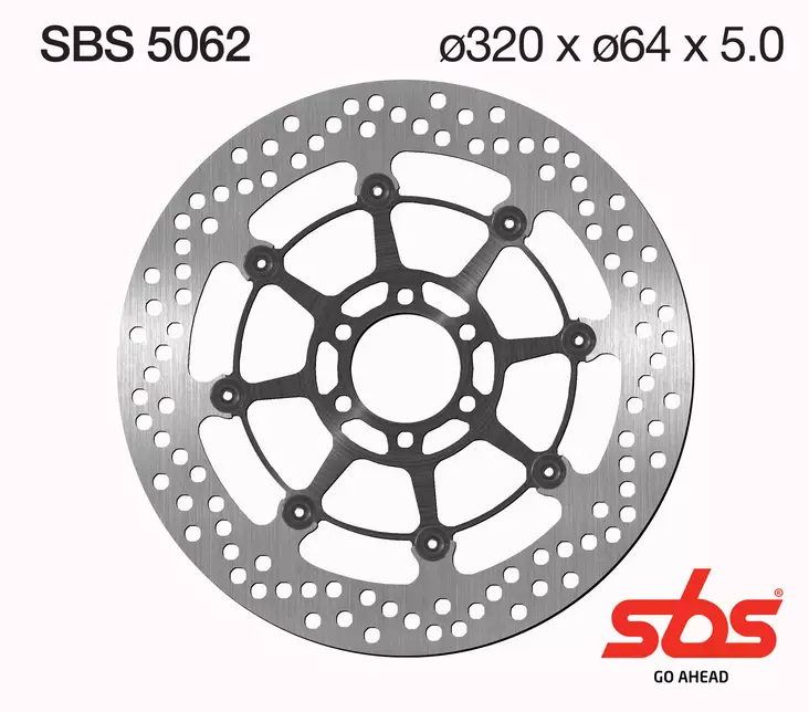Sbs bromsskiva Standard - Bromsskivor - D131161 - 1