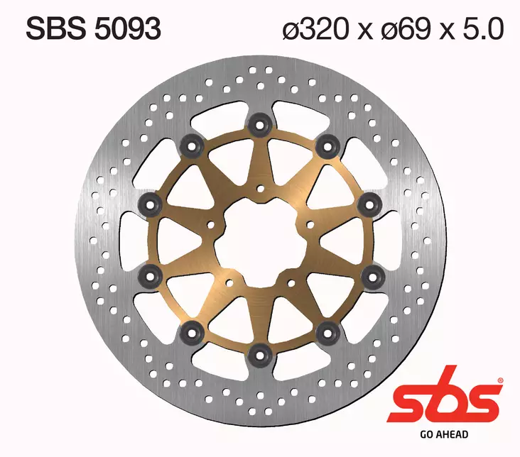 Sbs bromsskiva Standard - Bromsskivor - D131191 - 1