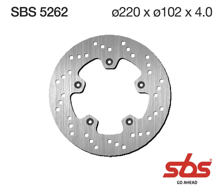Sbs bromsskiva Standard - Bromsskivor - D131331 - 1