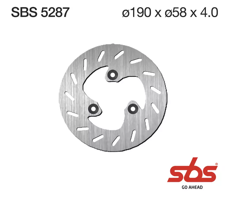 Sbs bromsskiva Standard - Bromsskivor - D131351 - 1