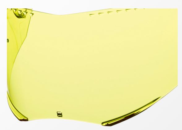 Schuberth E1 high def visir gult strl 60 - Visir - D369401 - 1