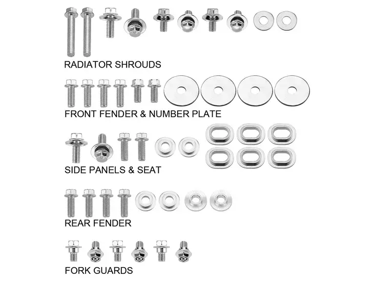 Sixty5 Skruvsats Suzuki - Bultar & Bultserier - D357541 - 1