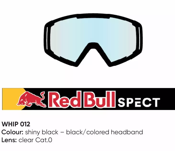 Spect Red Bull Whip MX Goggles Singel le - Crossglasögon - D417321 - 1