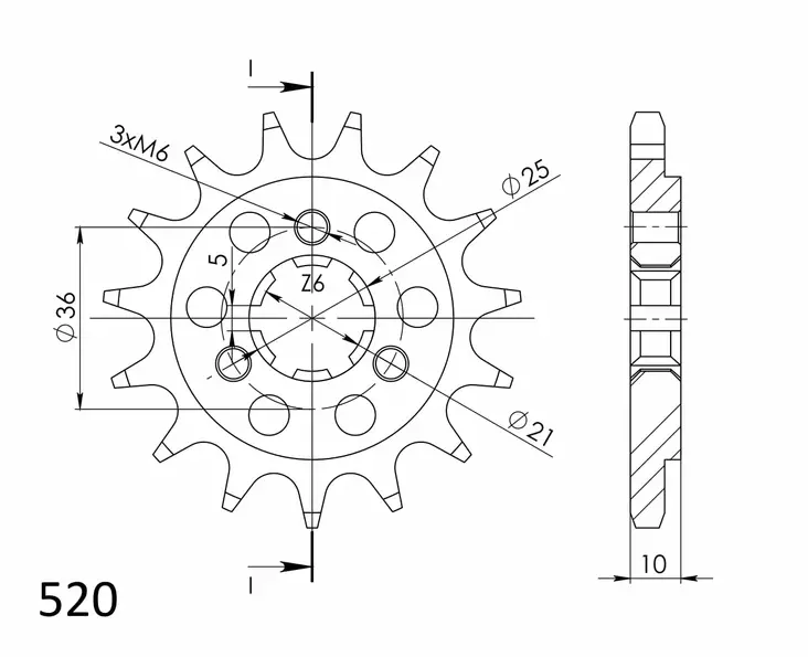 Supersprox Framdrev 438.14 - Framdrev - D6751 - 1