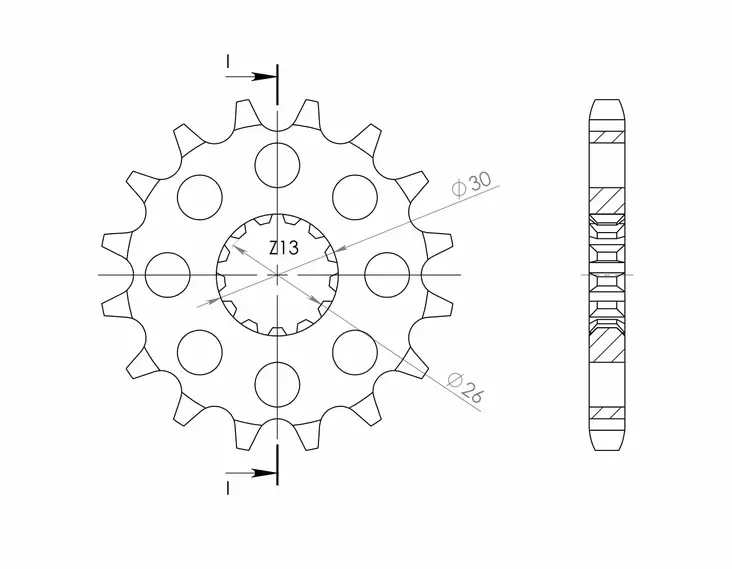 Supersprox / JT Framdrev 1180.17 - Framdrev - D6511 - 1