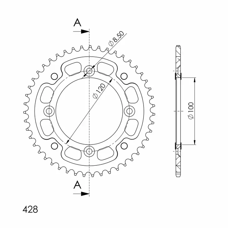 Supersprox Stealth Bakdrev SU RM80/85, Y - Bakdrev - D88151 - 1