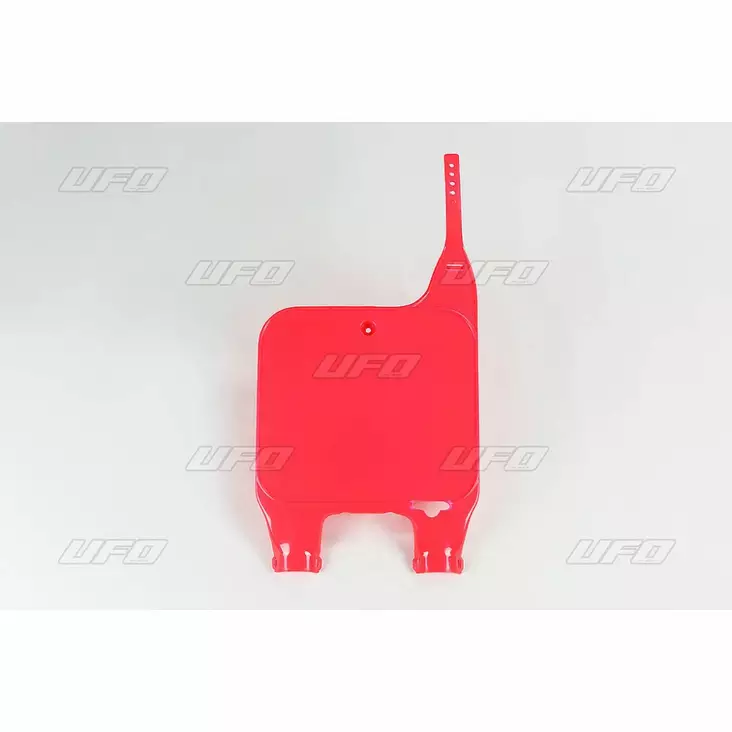 UFO Nummerplåt CR125-500 95-99 Röd 067 - Nummerplåt - D32131 - 1