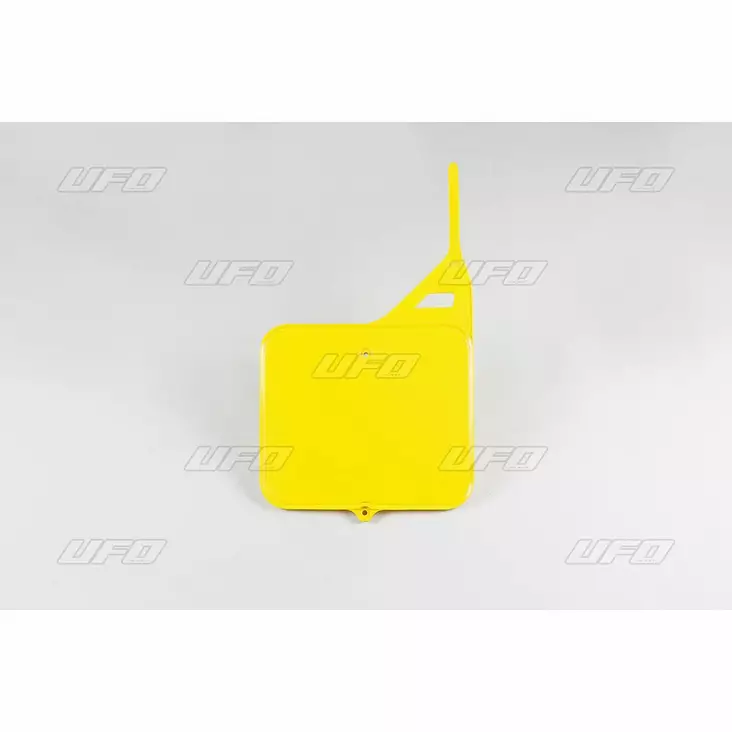 UFO Nummerplåt RM125/250 87-95 Gul 101 - Nummerplåt - D32211 - 1