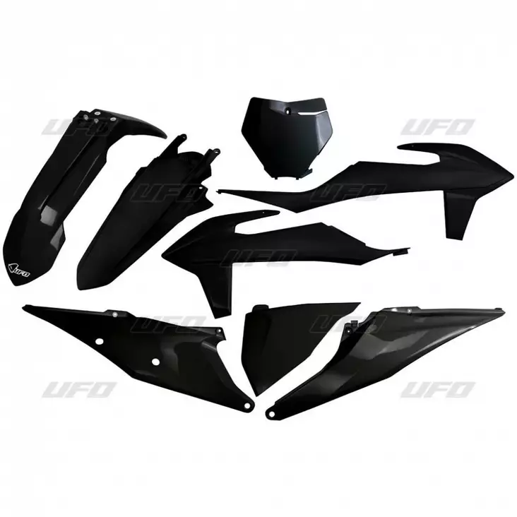 UFO Plastkit 5-delar KTM SX/SXF125-450 1 - Plastkit - D155511 - 1