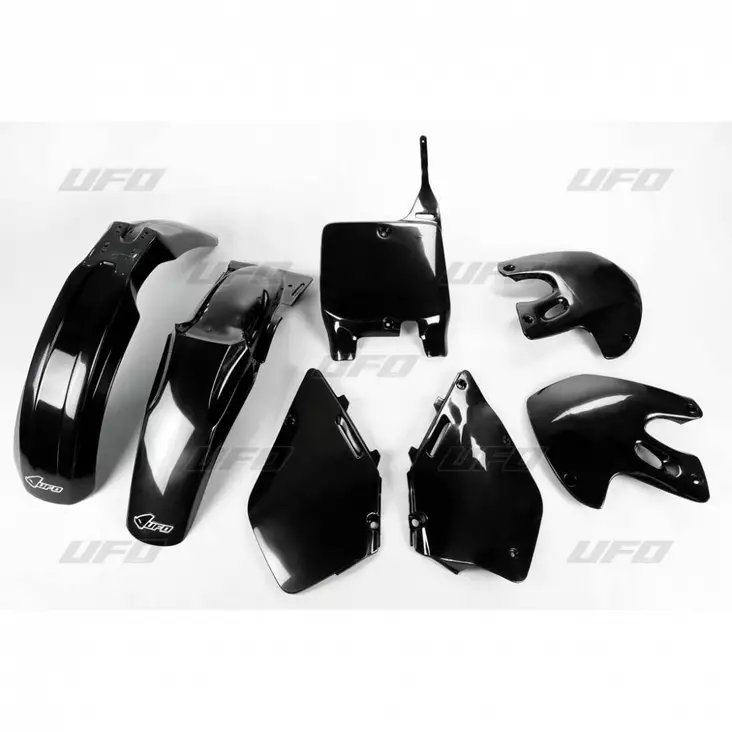 UFO Plastkit 5-delar Svart RM125/250 99- - Plastkit - D33701 - 1