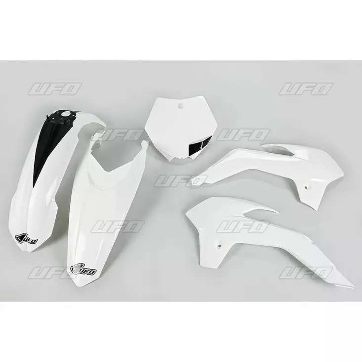 UFO Plastkit 5-delar vit 047 KTM SX85 13 - Plastkit - D33761 - 1