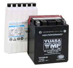 Yuasa Batteri YTX14AHL-BS (CP) Inkl syra - Batterier - D2701 - 1