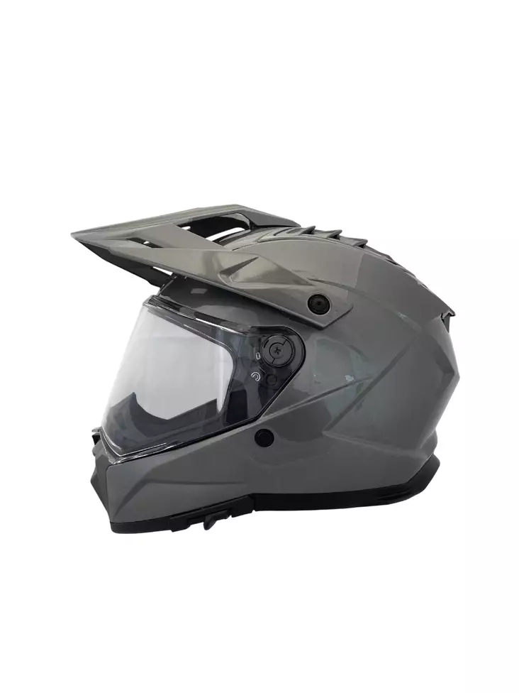 APEX Hjälm AT300 grå matt - Adventurehjälmar - D488381 - 1