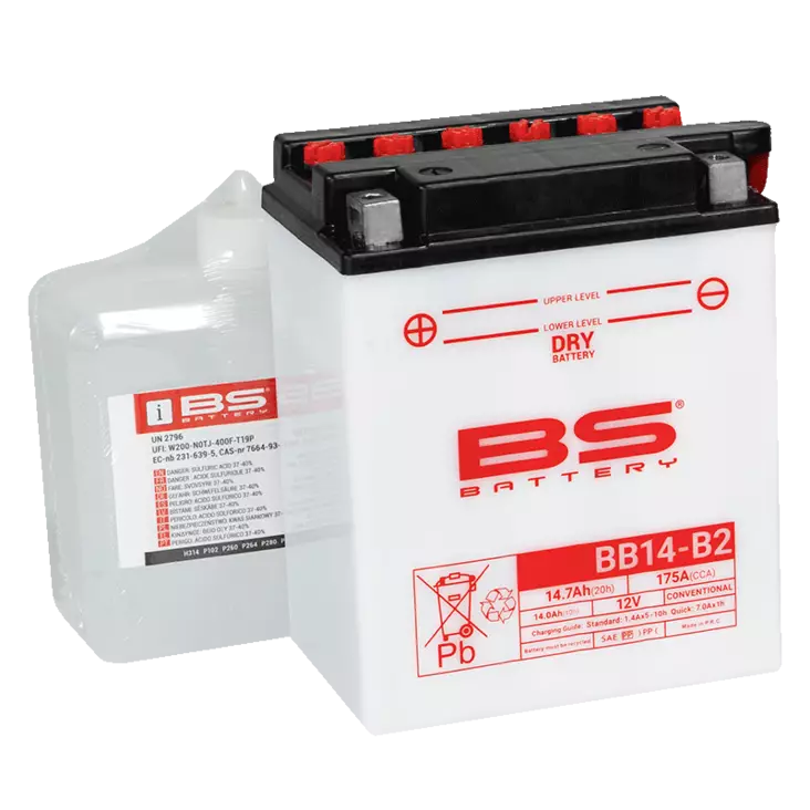 BS Battery BB14-B2 (cp) Conventional, Dr - Batterier - D151361 - 1