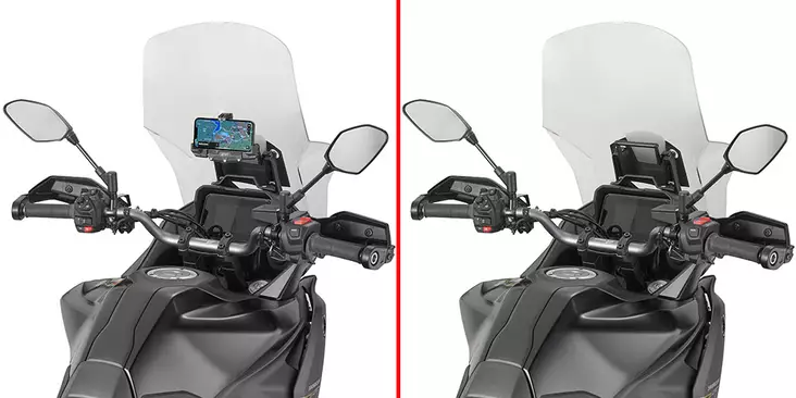 Givi Fairing Upper Bracket Yamaha Tracer - Vindskydd - D530741 - 1