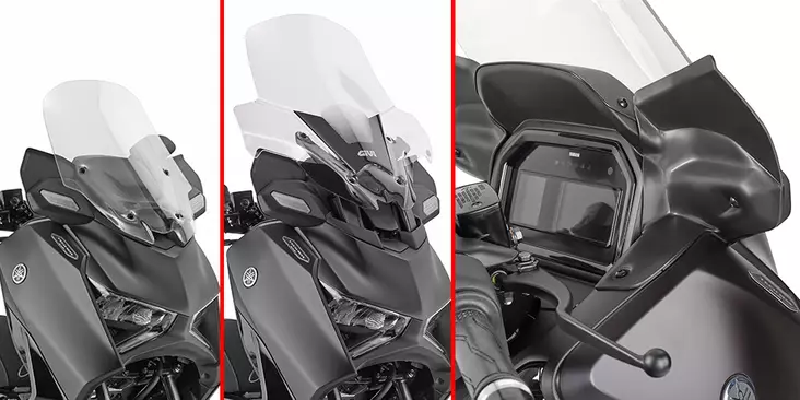 Givi Side Def. Yamaha X-Max 300 Tech Max - Vindskydd - D528311 - 1