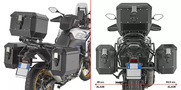Givi Tub.Pa. Ho. Voge Valico 800 Rally ( - Monteringsatser & Pakethållare - D528221 - 1