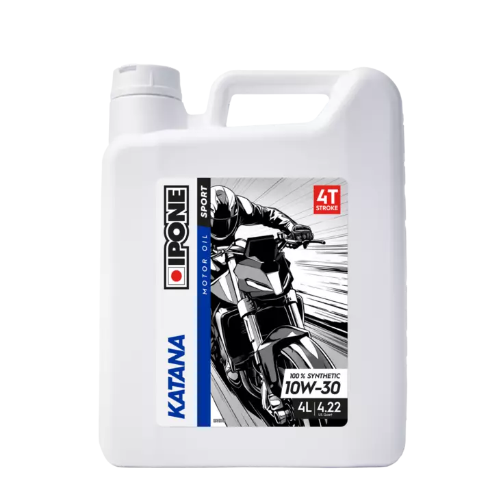 Ipone Katana 10W30 4L (6) - Motorcykeloljor 4T - D525781 - 1
