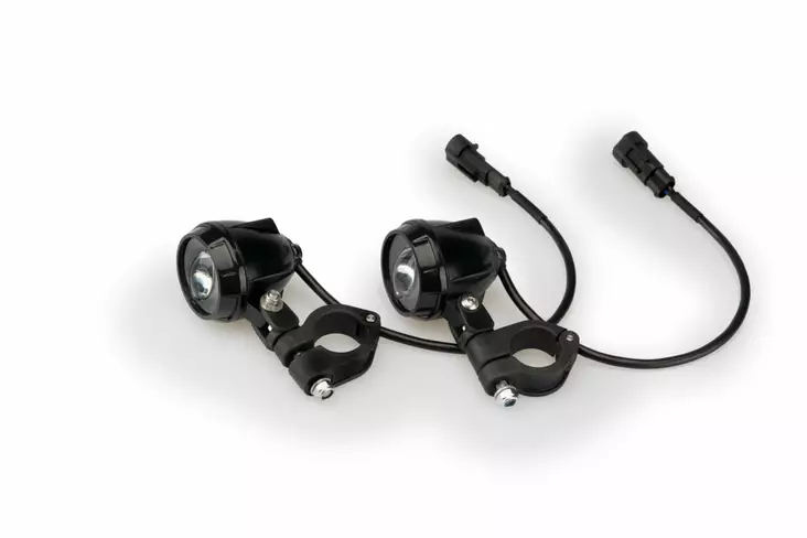 Puig Clamp Set Beam 2.0. 25.5 Mm C/Black - Lampor, övrigt - D447021 - 1
