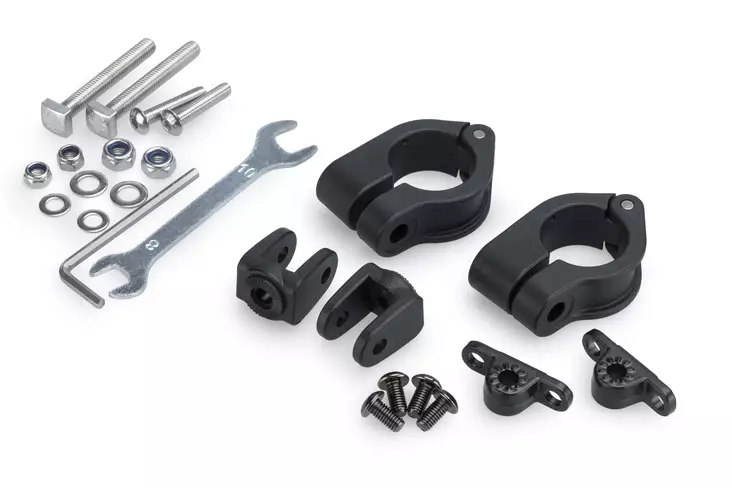 Puig Clamp Set Beam 3.0. 25.5Mm C/Black - Fästen och tillbehör - D492261 - 1