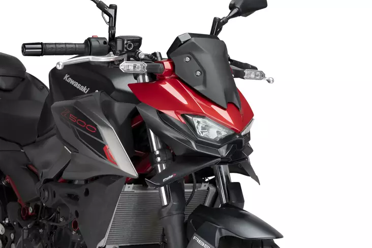Puig Frontal Spoiler Naked Kawasaki Z500 - Kåpor & Vingar Street - D510611 - 1
