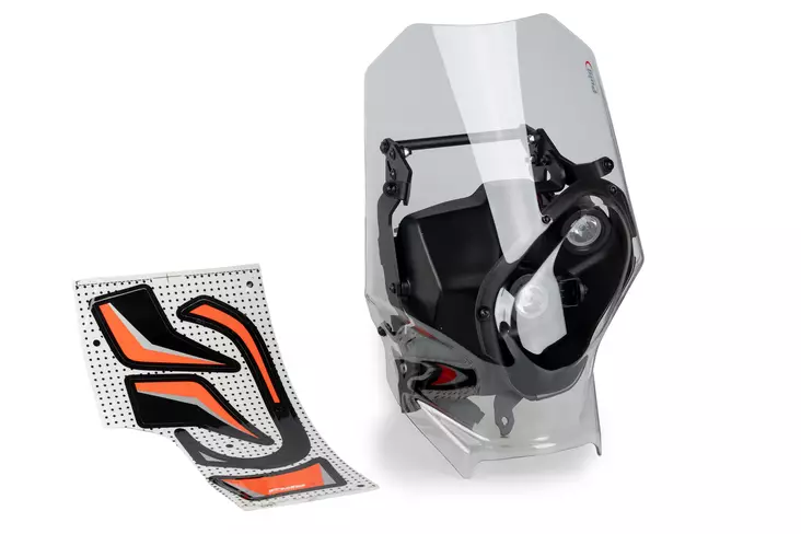 Puig Windshield Rally Ktm 500Exc-F Six D - Vindskydd - D491401 - 1