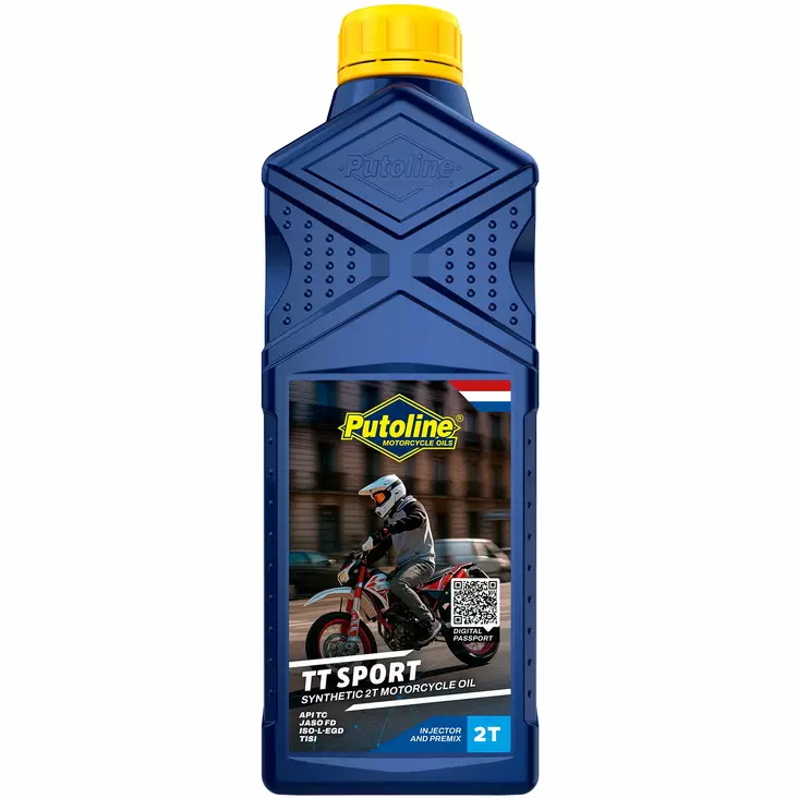Putoline TT Sport- 1L (12) - Motorcykeloljor 2T - D526801 - 1