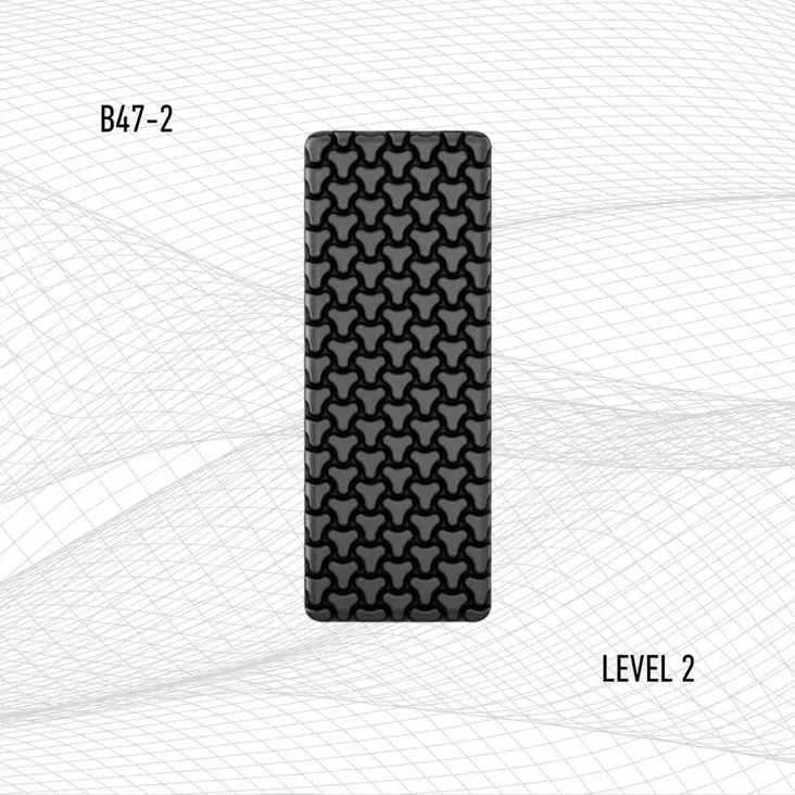 SAS-TEC Tripleflex Back Protector CE Lev - MC Ryggskydd - D528071 - 1