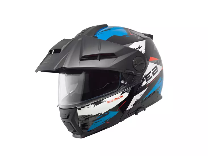 Schuberth Hjälm E2 Trail Blå - Öppna/Öppningsbara hjälmar - D509171 - 1