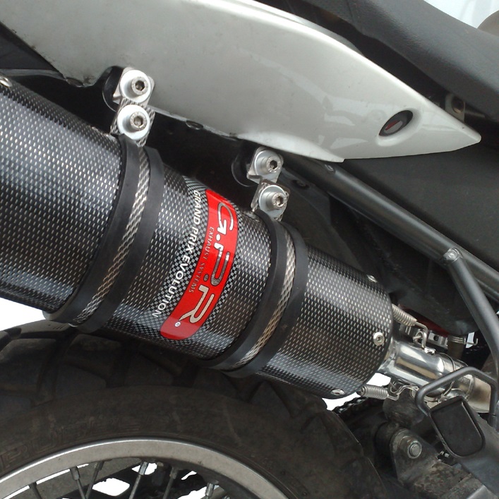 Scarico omologato con raccordo GPR Thunder 125 1998/04 Furore Nero SCOM.40. FUNE