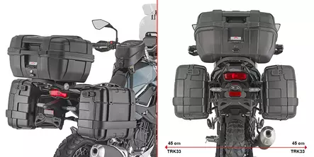 Givi Pan. Hold. Kawasaki Kle500/Kle500 S - Monteringsatser & Pakethållare - D530702 - 1