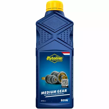 Putoline Medium Gear 80W- 1L (12) - Växellådsoljor - D526752 - 1