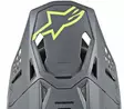 Alpinestars Skärm S-M8 - RADIUM Grå/gul - Tillbehör & Reservdelar till hjälm - D160122 - 1