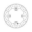 Brembo Serie Oro bromsskiva - Bromsskivor - D6272 - 1