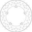 Brembo Serie Oro bromsskiva - Bromsskivor - D88212 - 1