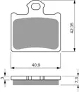 GOLDFREN Bromsbelägg 297 Ceramic Carbon - Bromsbelägg - D19322 - 1