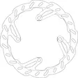 GOLDFREN Bromsskiva Fram RM-Z250 07-22RM - Bromsskivor - D19362 - 1