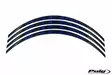 Puig Rim Strips X4 X-Max C/Red - Fälgdekaler - D182282 - 2