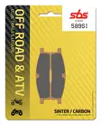Sbs Bromsklossats Sintered Offroad - Bromsbelägg - D106832 - 0