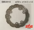 Sbs bromsskiva Upgrade - Bromsskivor - D131422 - 1