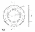 Supersprox Bakdrev Aluminium RAL-4:46 Sv - Bakdrev - D190442 - 2