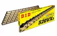 D.I.D 520VX3 G&B Chain+Connecting link ( - Kedjor 520 - D508492 - 1